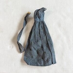 Vintage‎ Barbie Dress Denim Look Green Stars